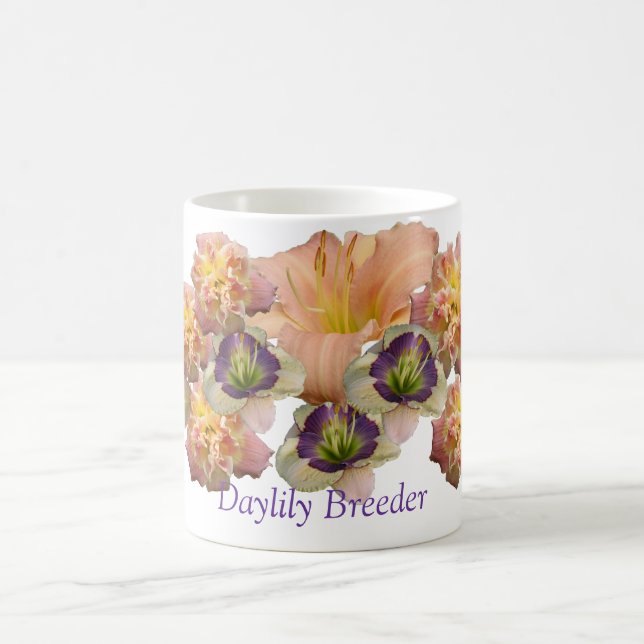 De Café Taza del criador del Daylily (Centro)