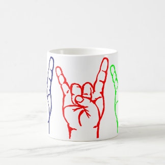 De Café Taza del cuerno del color del metal 3