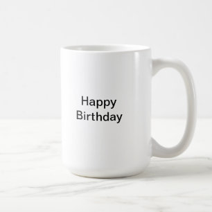 De Café Taza del cumpleaños
