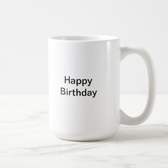 De Café Taza del cumpleaños (Derecha)