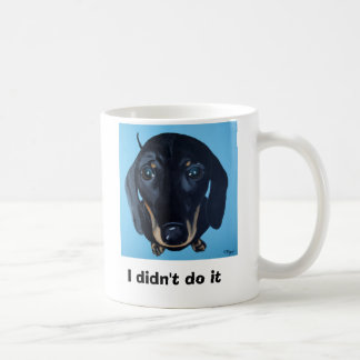 De Café Taza del Dachshund - no la hice