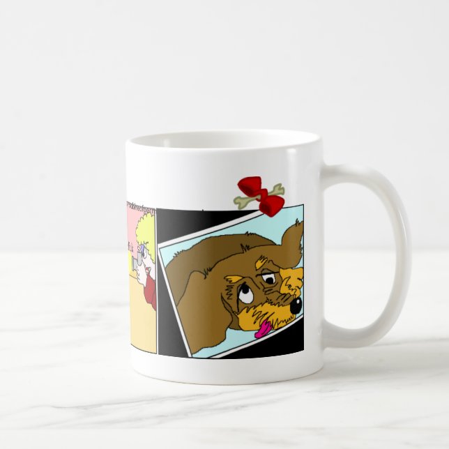 De Café Taza del Dachshund: Tomar una imagen (Derecha)