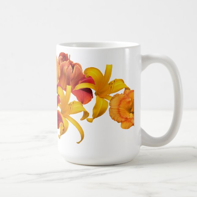 De Café Taza del Daylily (Derecha)