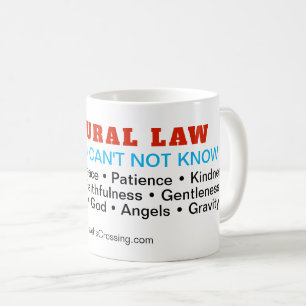 De Café Taza del derecho natural