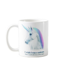 Taza del deseo del unicornio