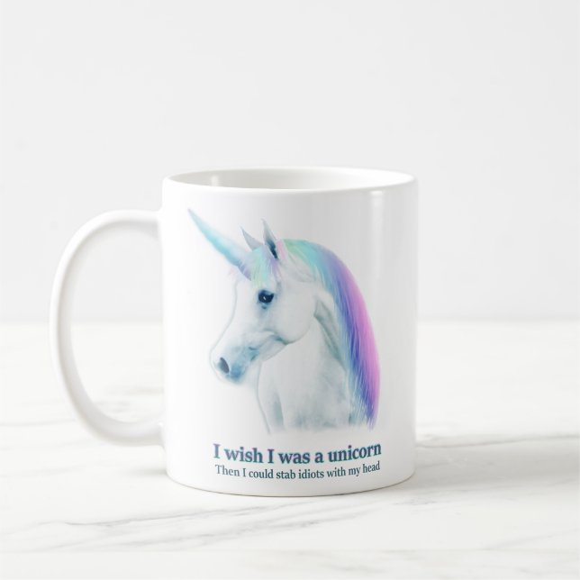 De Café Taza del deseo del unicornio (Izquierda)