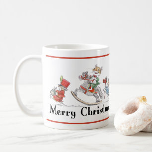 De Café Taza del desfile del juguete del navidad
