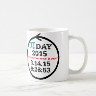 De Café Taza del día 2015 del pi