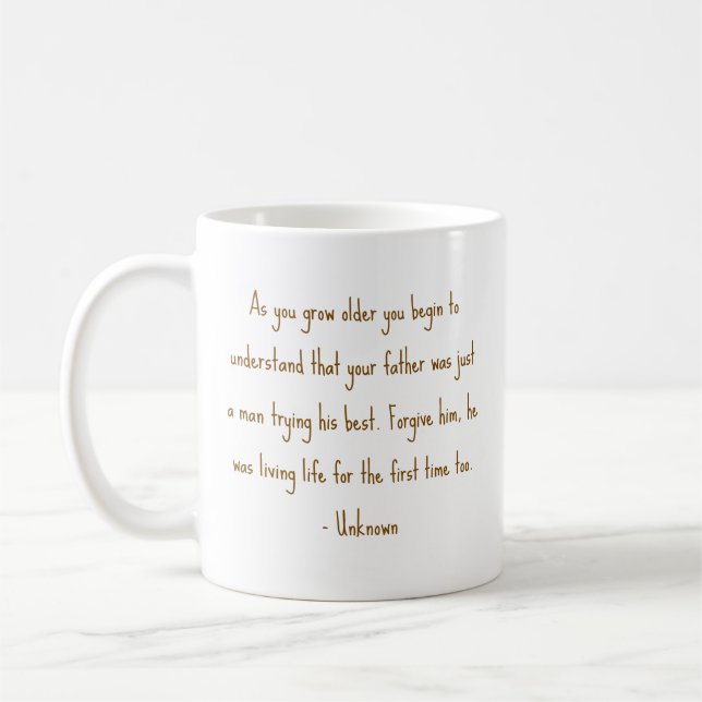 De Café Taza del Día del Padre (Izquierda)