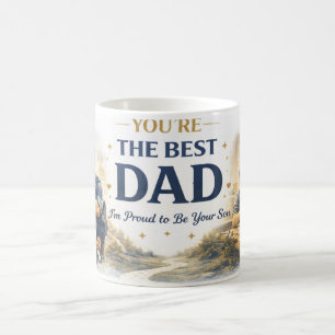De Café Taza del Día del Padre Regalo para el Mejor Papá