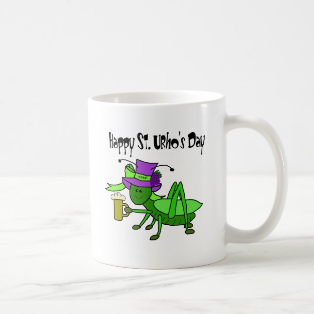 De Café Taza del día del St. Urho (Derecha)