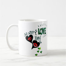 Taza del Día Feliz del Amor
