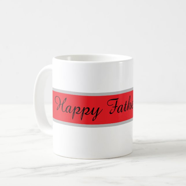 De Café Taza del Día Feliz del Padre (Anverso izquierdo)