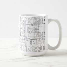 De Café Taza del diagrama esquemático
