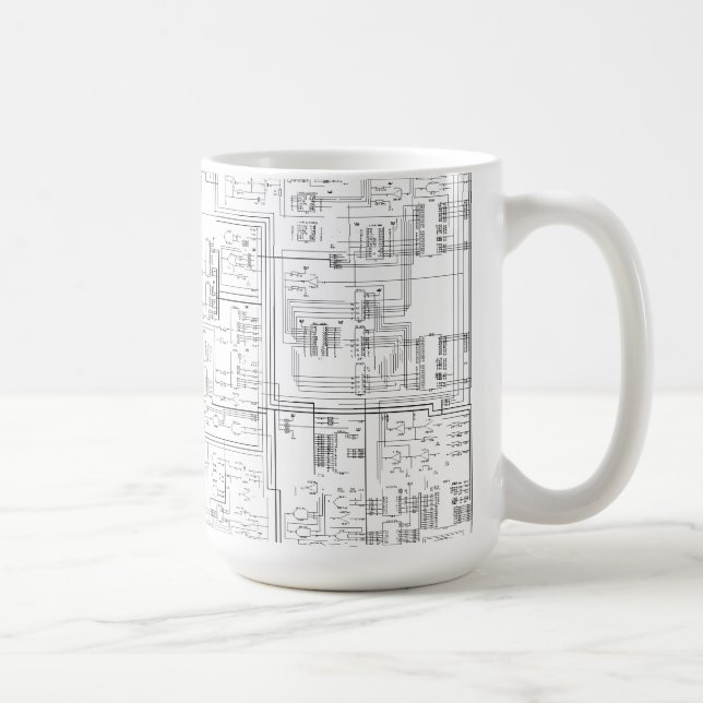 De Café Taza del diagrama esquemático (Derecha)