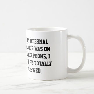 De Café Taza del "diálogo interno"