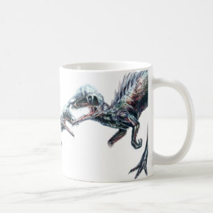 De Café Taza del dinosaurio del zombi