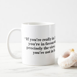 De Café Taza del discurso libre - cita 30