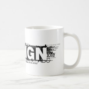 De Café Taza del diseñador gráfico