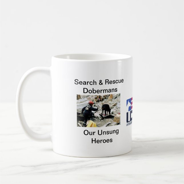 De Café Taza del Doberman del SAR (Izquierda)