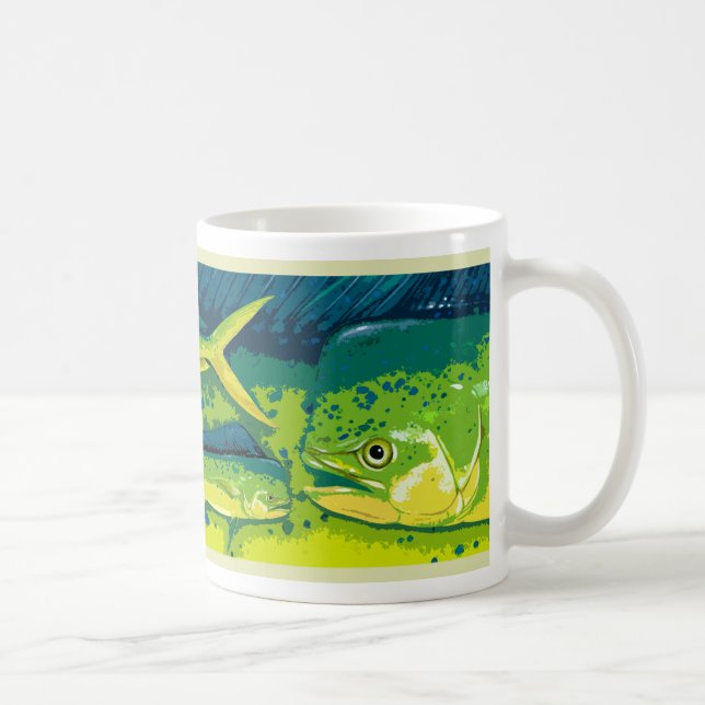 De Café Taza del Dolphinfish (Derecha)