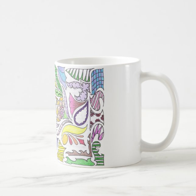 De Café Taza del Doodle (Derecha)
