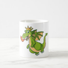 De Café Taza del Dragón – Diseño Adorable y Caprichoso par