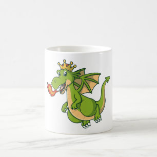 De Café Taza del Dragón – Diseño Adorable y Caprichoso par