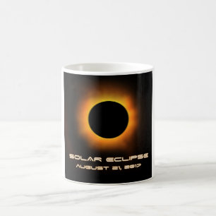 De Café Taza del eclipse solar 2017