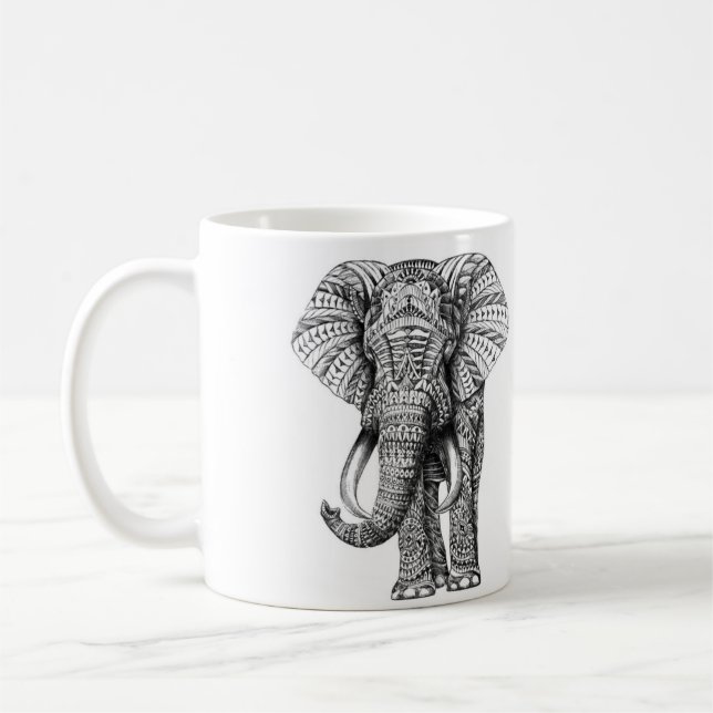 De Café Taza del elefante (Izquierda)