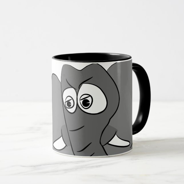 De Café Taza del elefante (Anverso derecho)