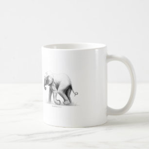 De Café Taza del elefante del bebé