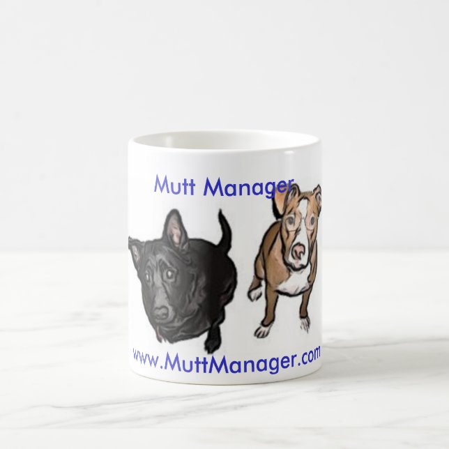 De Café Taza del encargado del Mutt (Centro)
