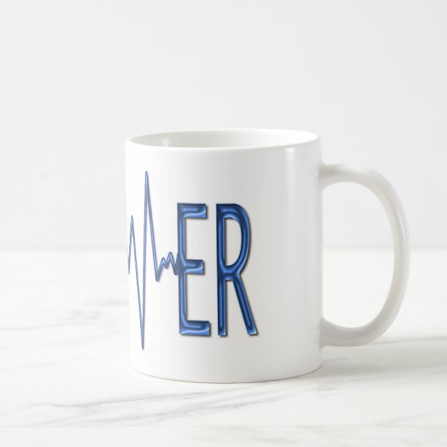 De Café Taza del ER EKG (Derecha)