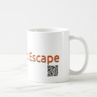 De Café Taza del escape del conejo (blanca)