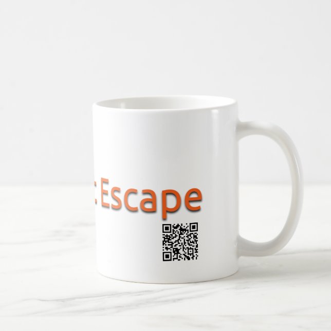 De Café Taza del escape del conejo (blanca) (Derecha)