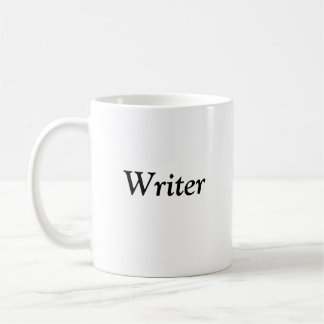 De Café Taza del escritor