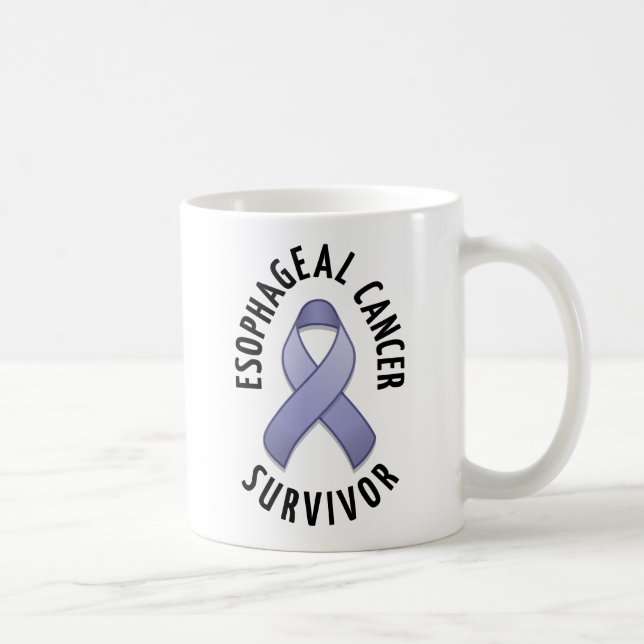 De Café Taza del esófago del superviviente del cáncer (Derecha)