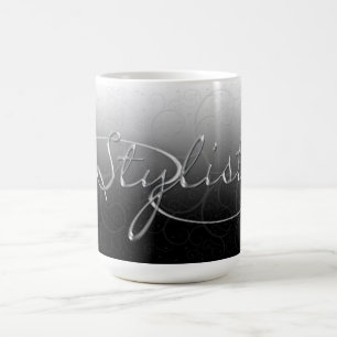 De Café TAZA del ESTILISTA - remolinos con clase en