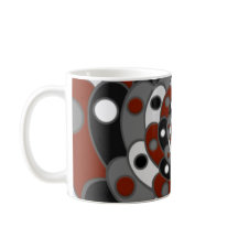 Taza del estilo del fractal