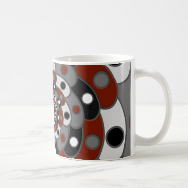 De Café Taza del estilo del fractal (Derecha)