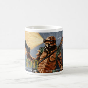 De Café Taza del excavador del retratamiento