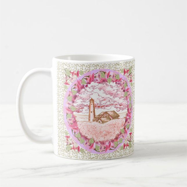 De Café Taza del Faro del Amanecer (Izquierda)