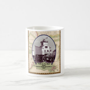 De Café Taza del faro del filón del Fer del Au del punto