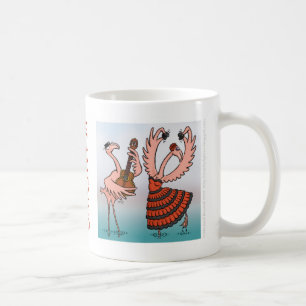 De Café Taza del flamenco del flamenco