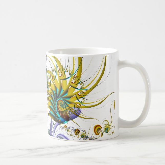 De Café Taza del fractal (Derecha)