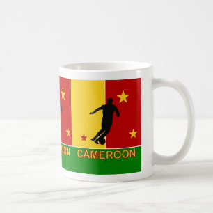 De Café Taza del fútbol 2010 del mundo del Camerún
