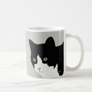 De Café Taza del gatito del smoking