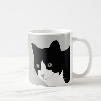 De Café Taza del gatito del smoking