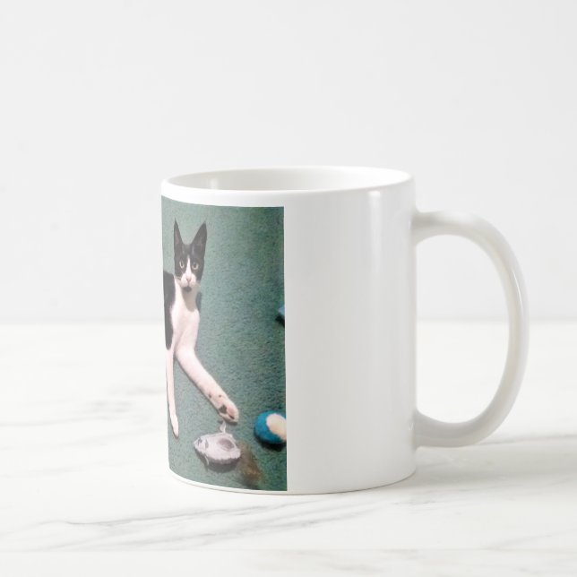 De Café Taza del gatito del smoking (Derecha)